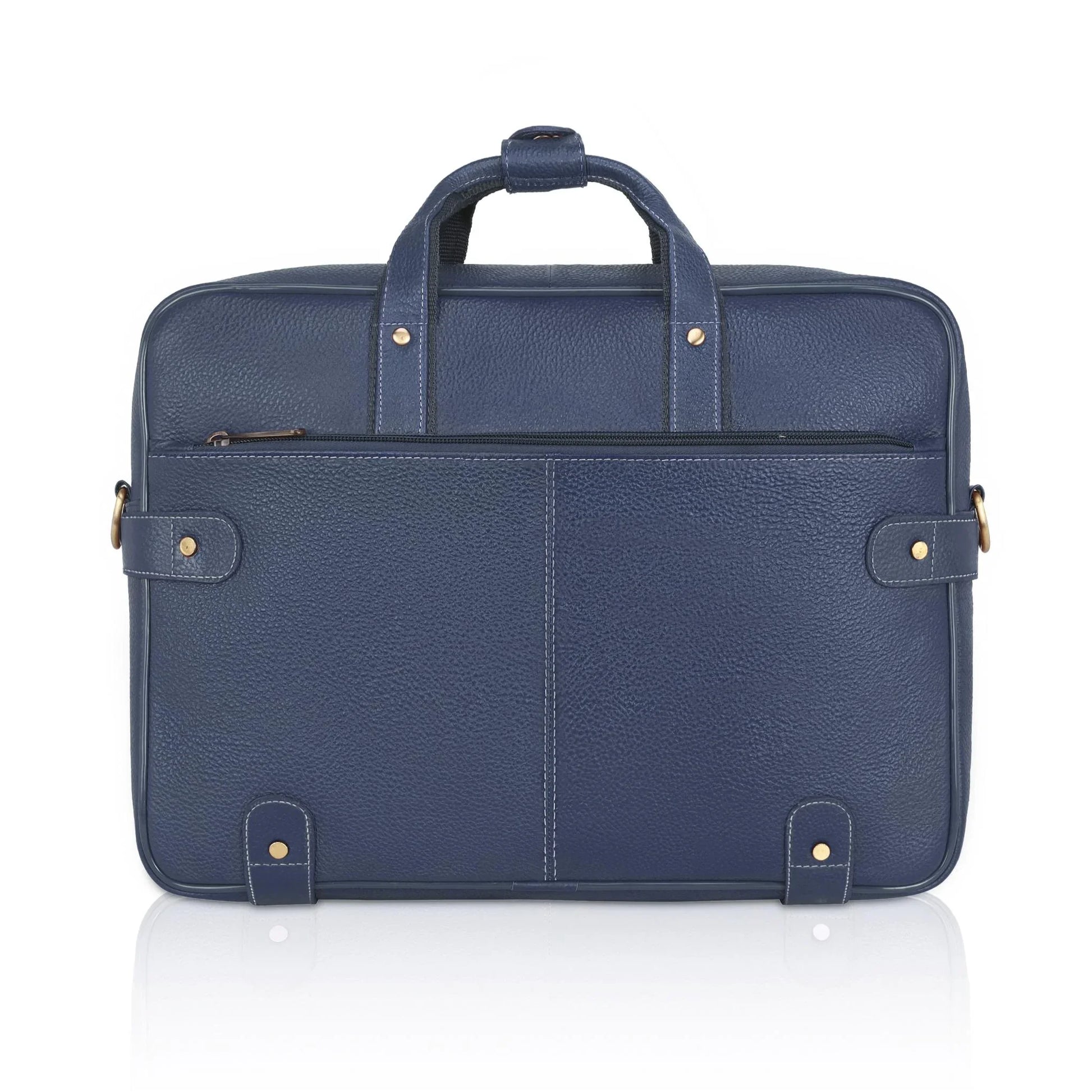 CYRUS Leather Laptop Messenger Bag for Men - WILDHORN