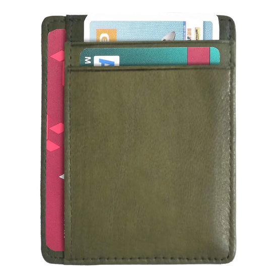 DALLAS RFID Protected Leather Card Holder for Men - WILDHORN
