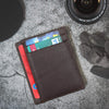 DALLAS RFID Protected Leather Card Holder for Men - WILDHORN