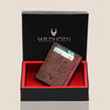 DALLAS RFID Protected Leather Card Holder for Men - WILDHORN