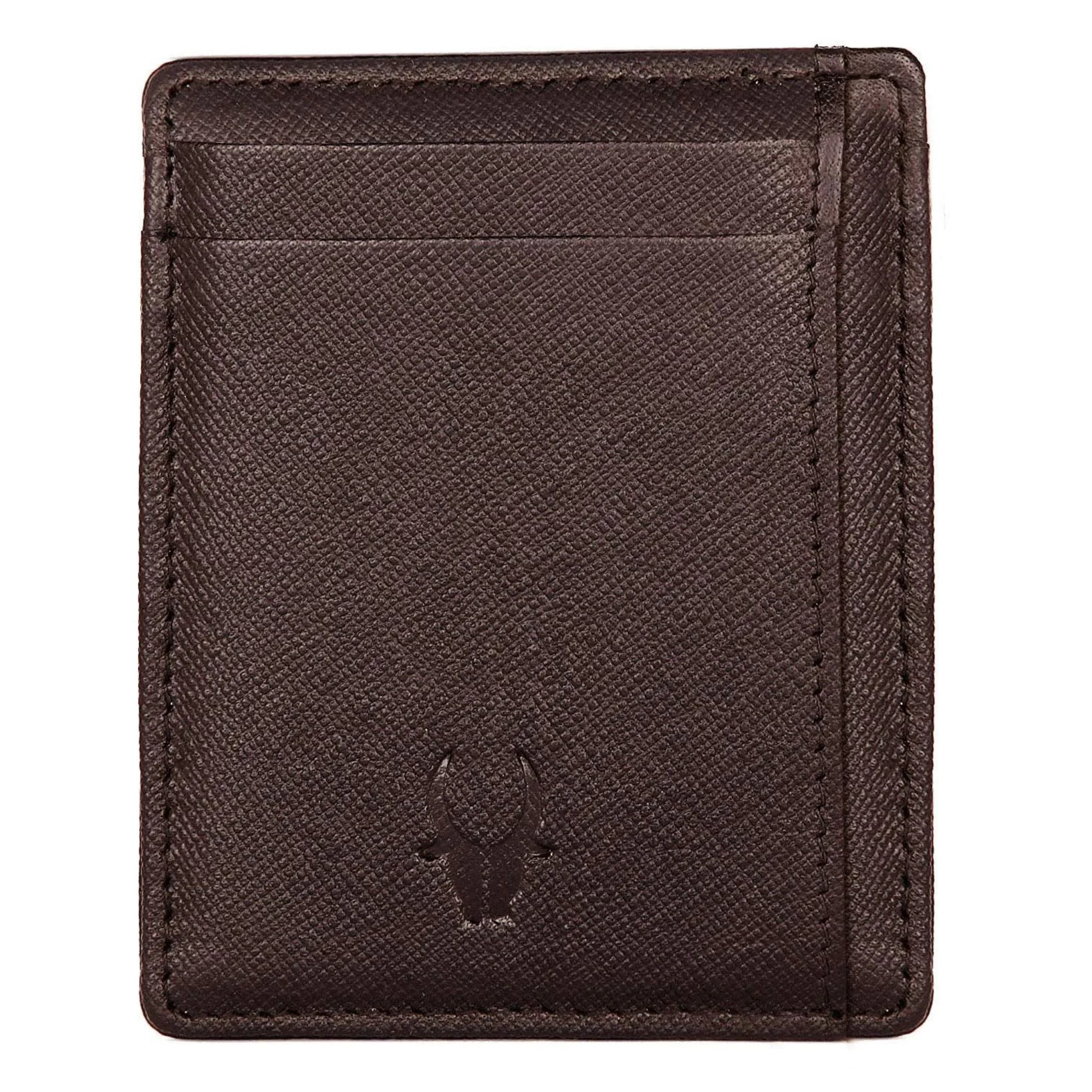 DALLAS RFID Protected Leather Card Holder for Men - WILDHORN