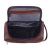 DELTA Leather Toiletry Bag For Men & Women - WILDHORN