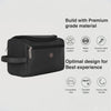 DELTA Leather Toiletry Bag For Men & Women - WILDHORN