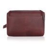 DELTA Leather Toiletry Bag For Men & Women - WILDHORN
