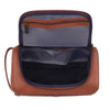 DELTA Leather Toiletry Bag For Men & Women - WILDHORN