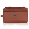 DELTA Leather Toiletry Bag For Men & Women - WILDHORN