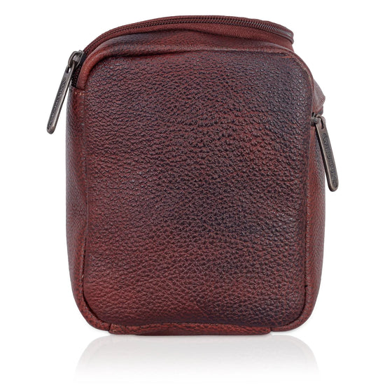 DELTA Leather Toiletry Bag For Men & Women - WILDHORN