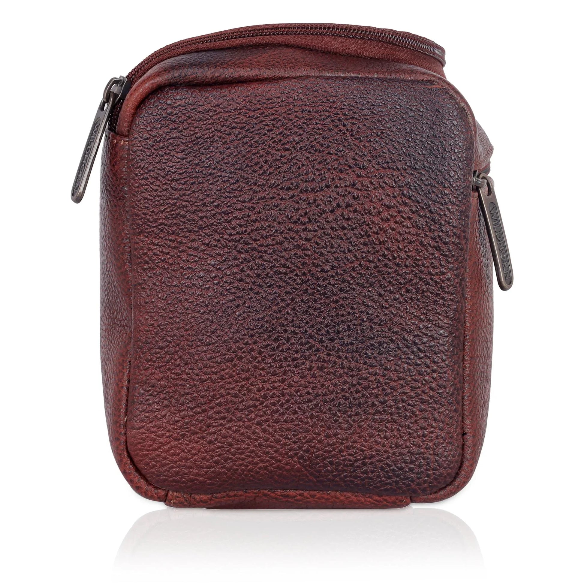 DELTA Leather Toiletry Bag For Men & Women - WILDHORN