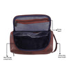 DELTA Leather Toiletry Bag For Men & Women - WILDHORN