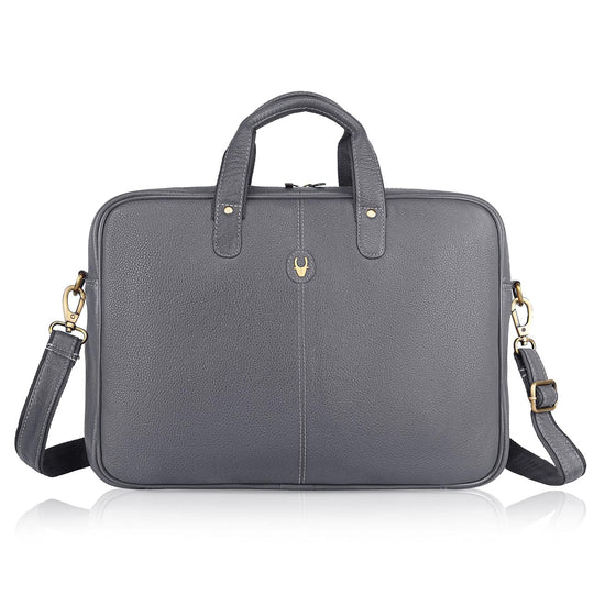 DORCHESTER Leather Laptop Messenger Bag for Men - WILDHORN