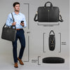 DORCHESTER Leather Laptop Messenger Bag for Men - WILDHORN