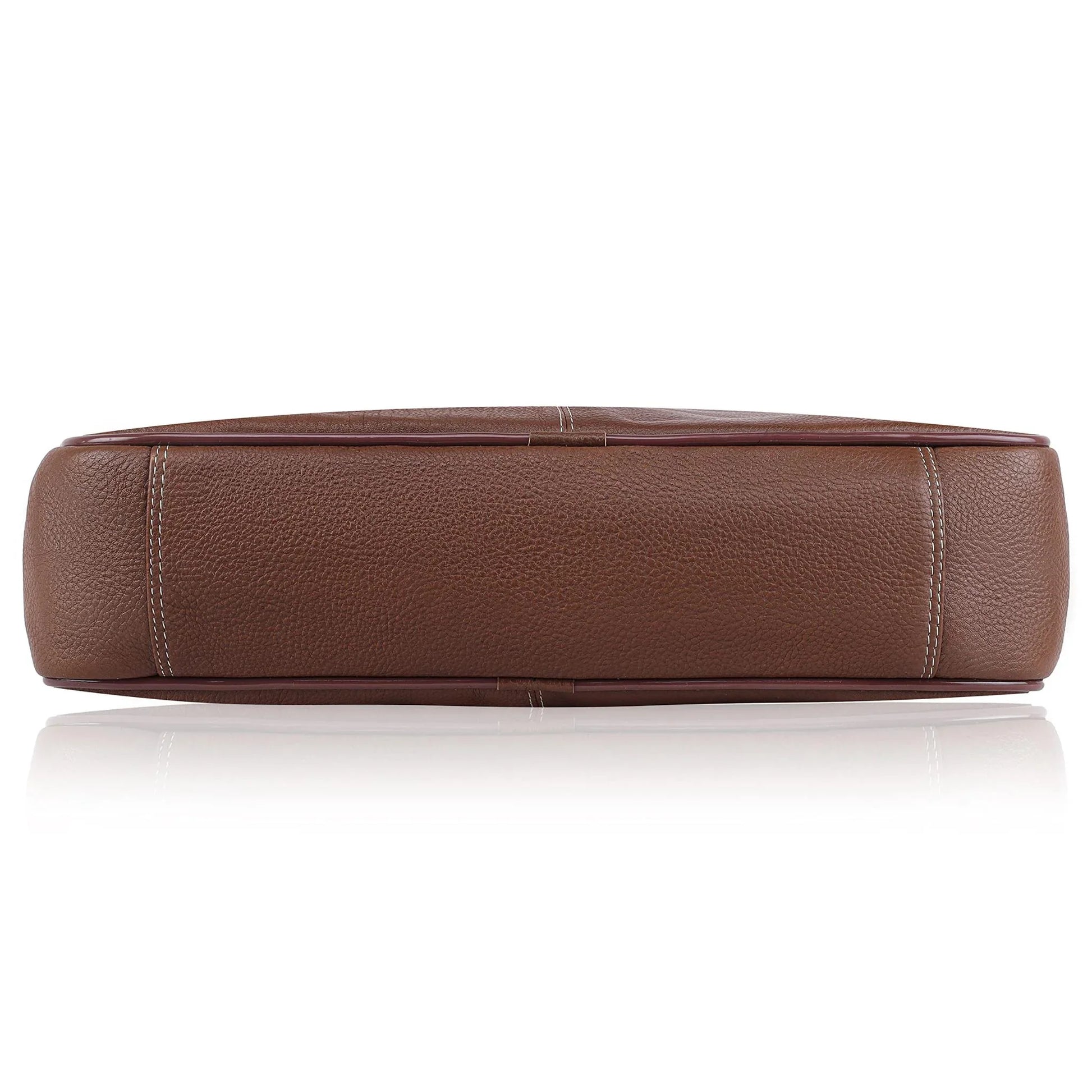 DORCHESTER Leather Laptop Messenger Bag for Men - WILDHORN