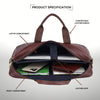 DORCHESTER Leather Laptop Messenger Bag for Men - WILDHORN
