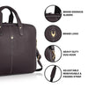 DORCHESTER Leather Laptop Messenger Bag for Men - WILDHORN