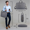 DORCHESTER Leather Laptop Messenger Bag for Men - WILDHORN