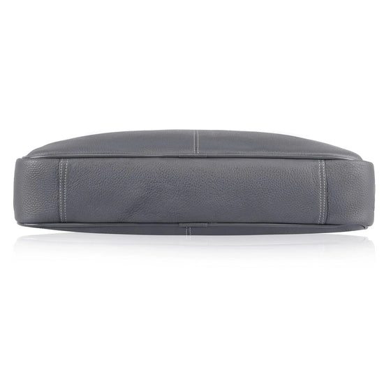 DORCHESTER Leather Laptop Messenger Bag for Men - WILDHORN