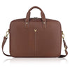 DORCHESTER Leather Laptop Messenger Bag for Men - WILDHORN