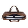 DURHAM Leather Laptop Messenger Bag for Men - WILDHORN