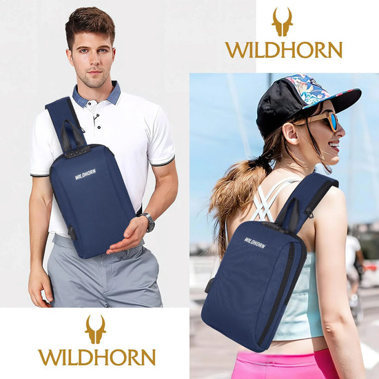 EDMONTON Crossbody Shoulder Chest Bag for Men & Women - WILDHORN