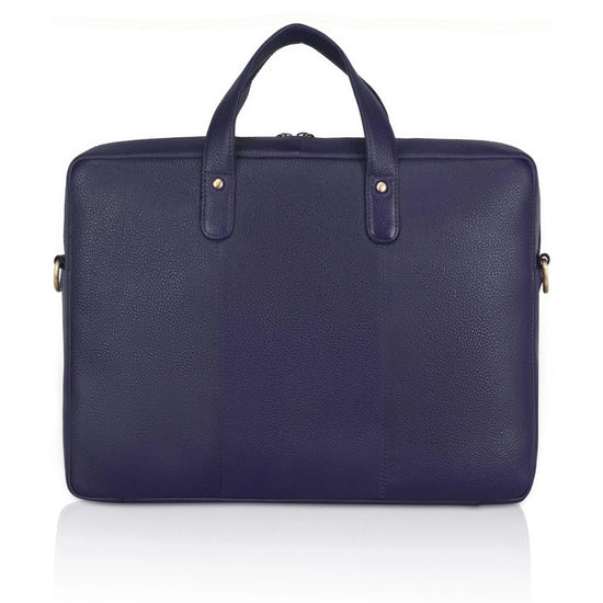 EVANDER Leather Laptop Messenger Bag for Men - WILDHORN