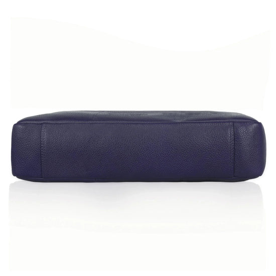 EVANDER Leather Laptop Messenger Bag for Men - WILDHORN