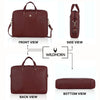 EVANDER Leather Laptop Messenger Bag for Men - WILDHORN