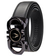 WildHorn Men's Genuine Leather Belt for Men| Premium Auto-Lock Buckle | Adjustable up to 48” | Formal & Casual Wear | Micro-Adjust Fit | Including Stylish Gift Box