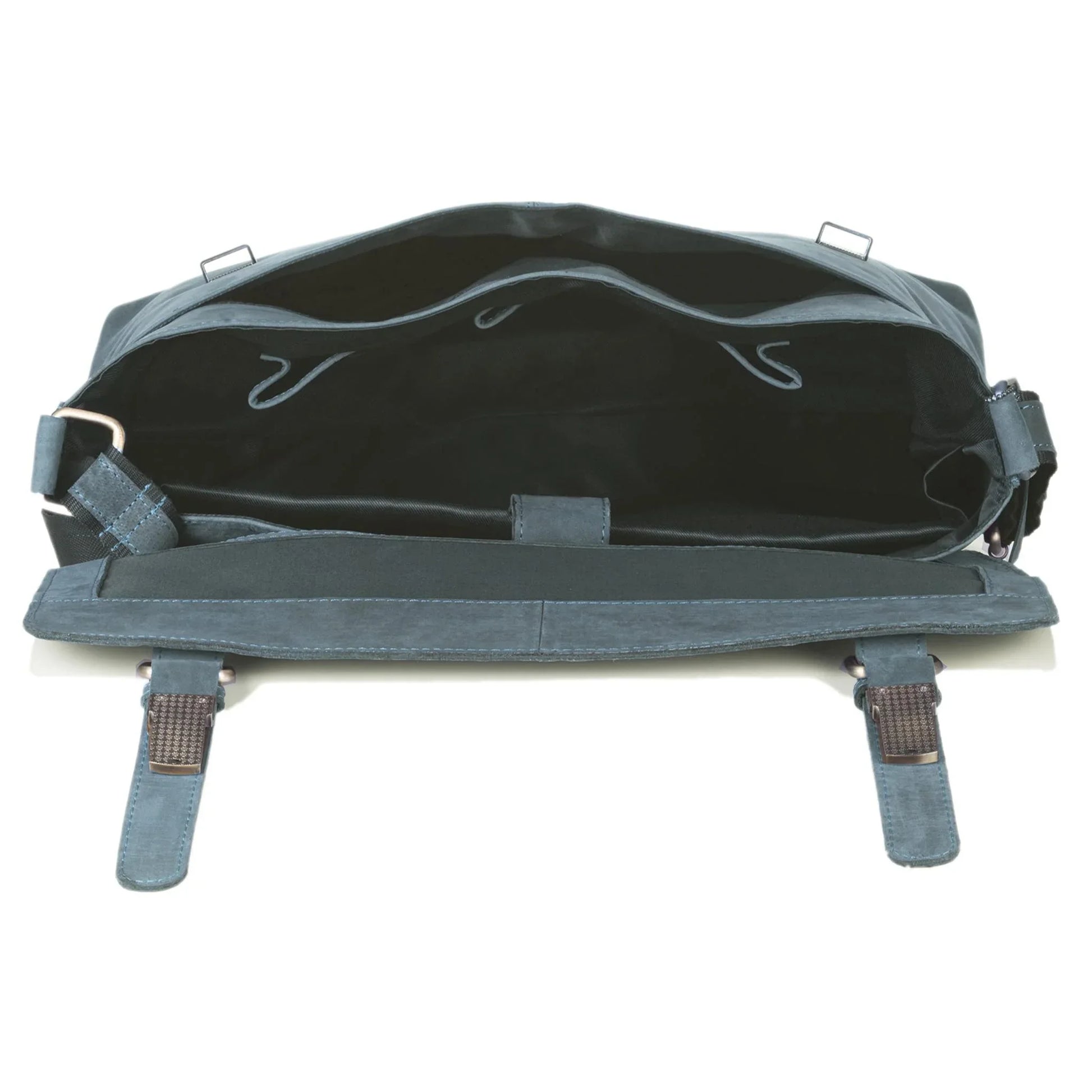 FAIRBANKS Leather Laptop Messenger Bag for Men - WILDHORN