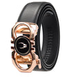 WildHorn Men's Genuine Leather Belt for Men| Premium Auto-Lock Buckle | Adjustable up to 48” | Formal & Casual Wear | Micro-Adjust Fit | Including Stylish Gift Box