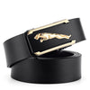 WildHorn Men's Genuine Leather Belt for Men| Premium Auto-Lock Buckle | Adjustable up to 48” | Formal & Casual Wear | Micro-Adjust Fit | Stylish Gift Box Included