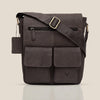 FLORIDA Leather Sling Bag for Men - WILDHORN
