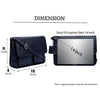 HARLOW Leather Messenger Bag for Men - WILDHORN