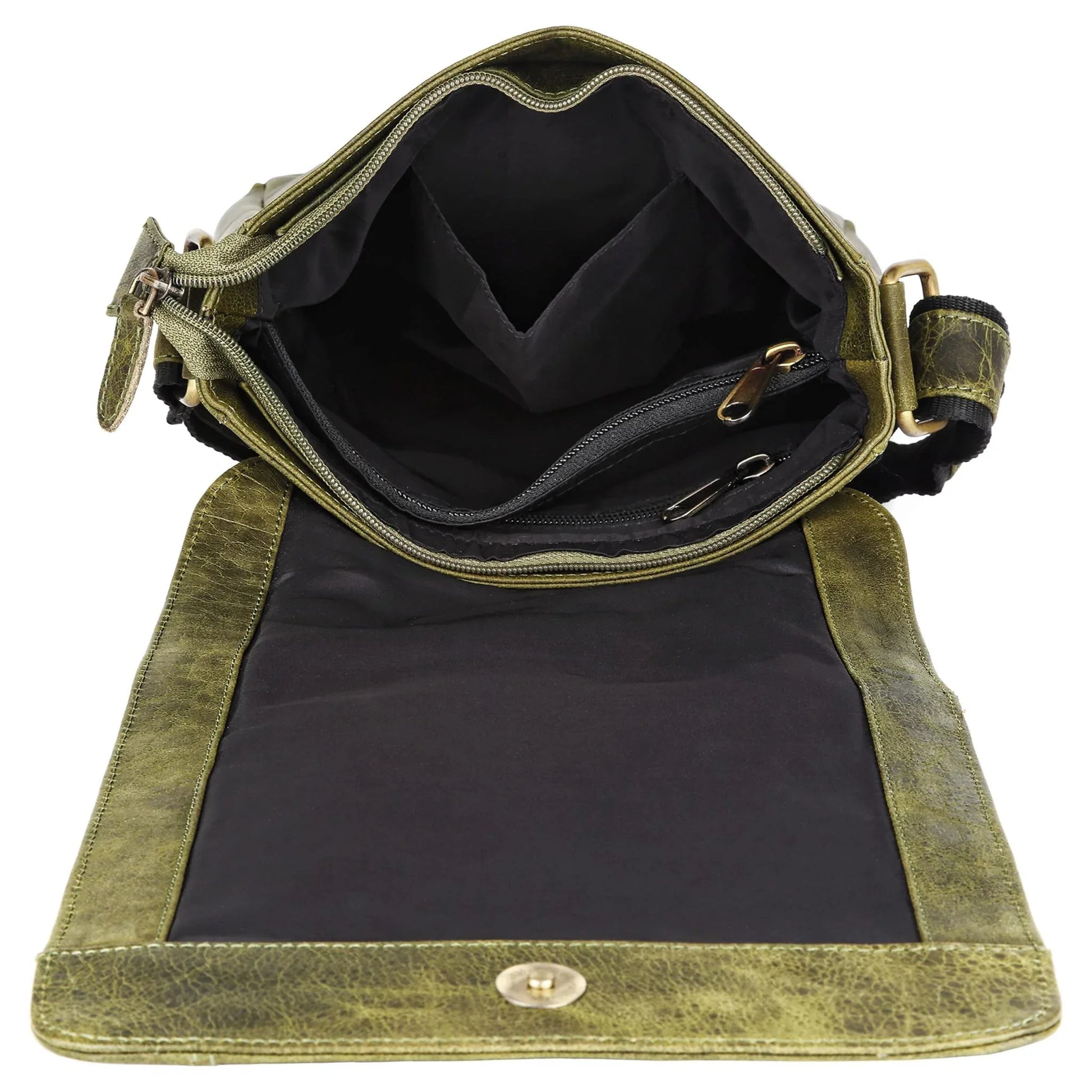 HEMSLEY Leather Sling Bag for Men - WILDHORN