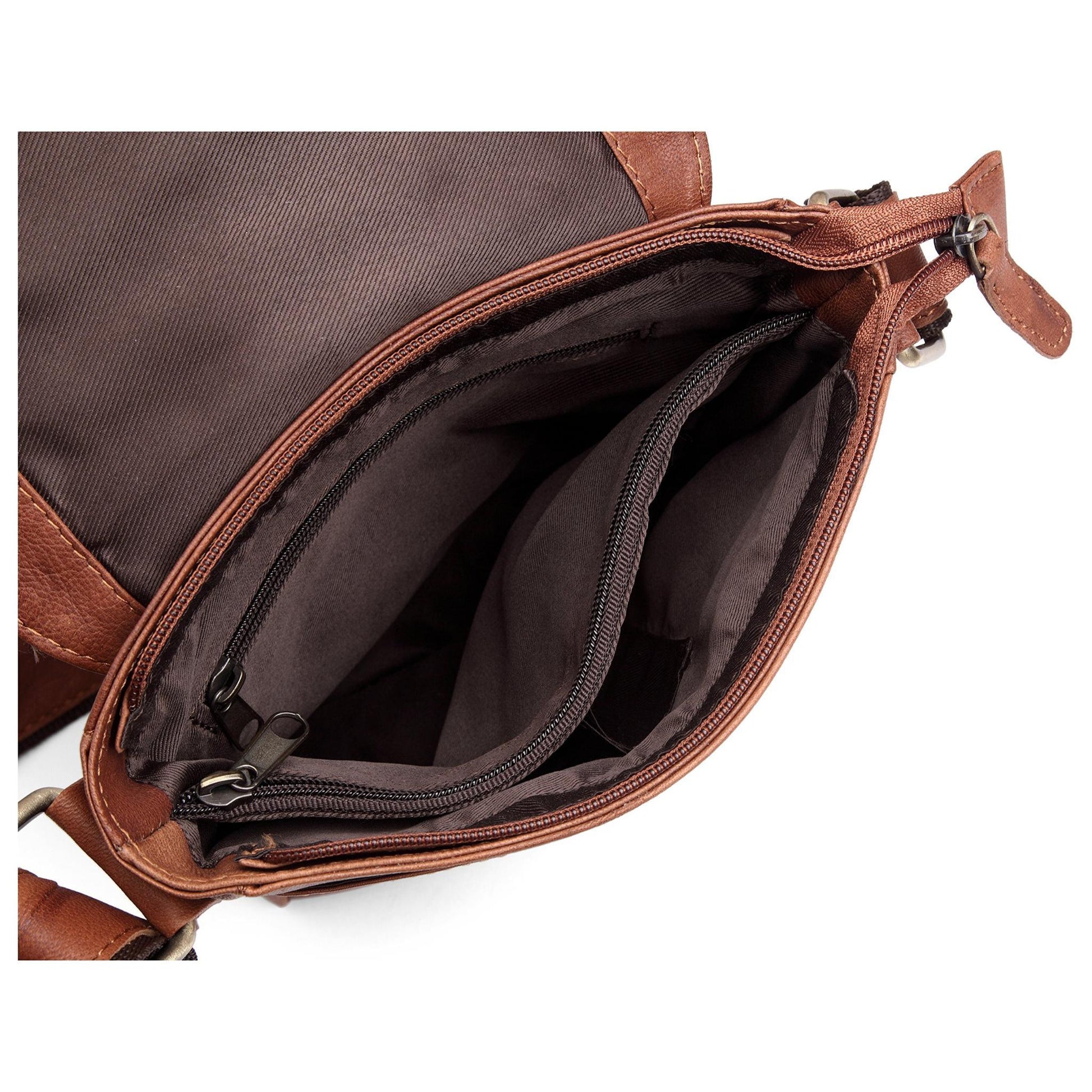HEMSLEY Leather Sling Bag for Men - WILDHORN