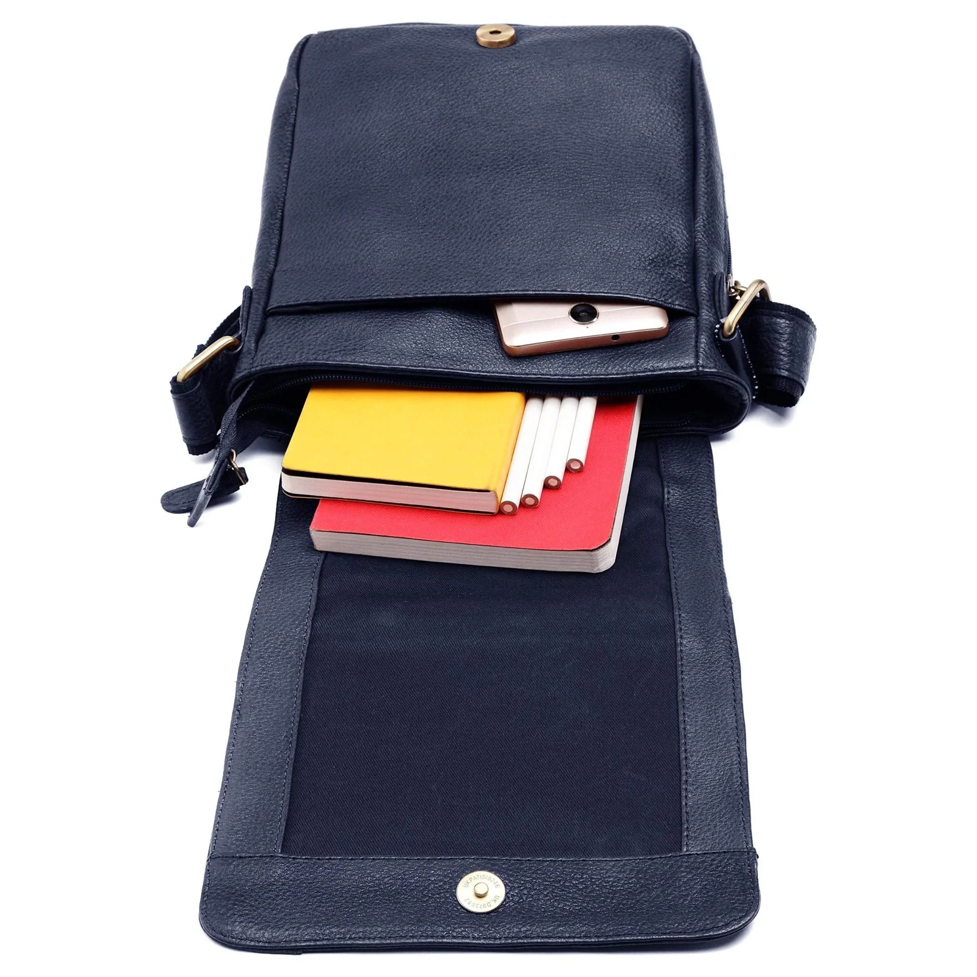 HEMSLEY Leather Sling Bag for Men - WILDHORN