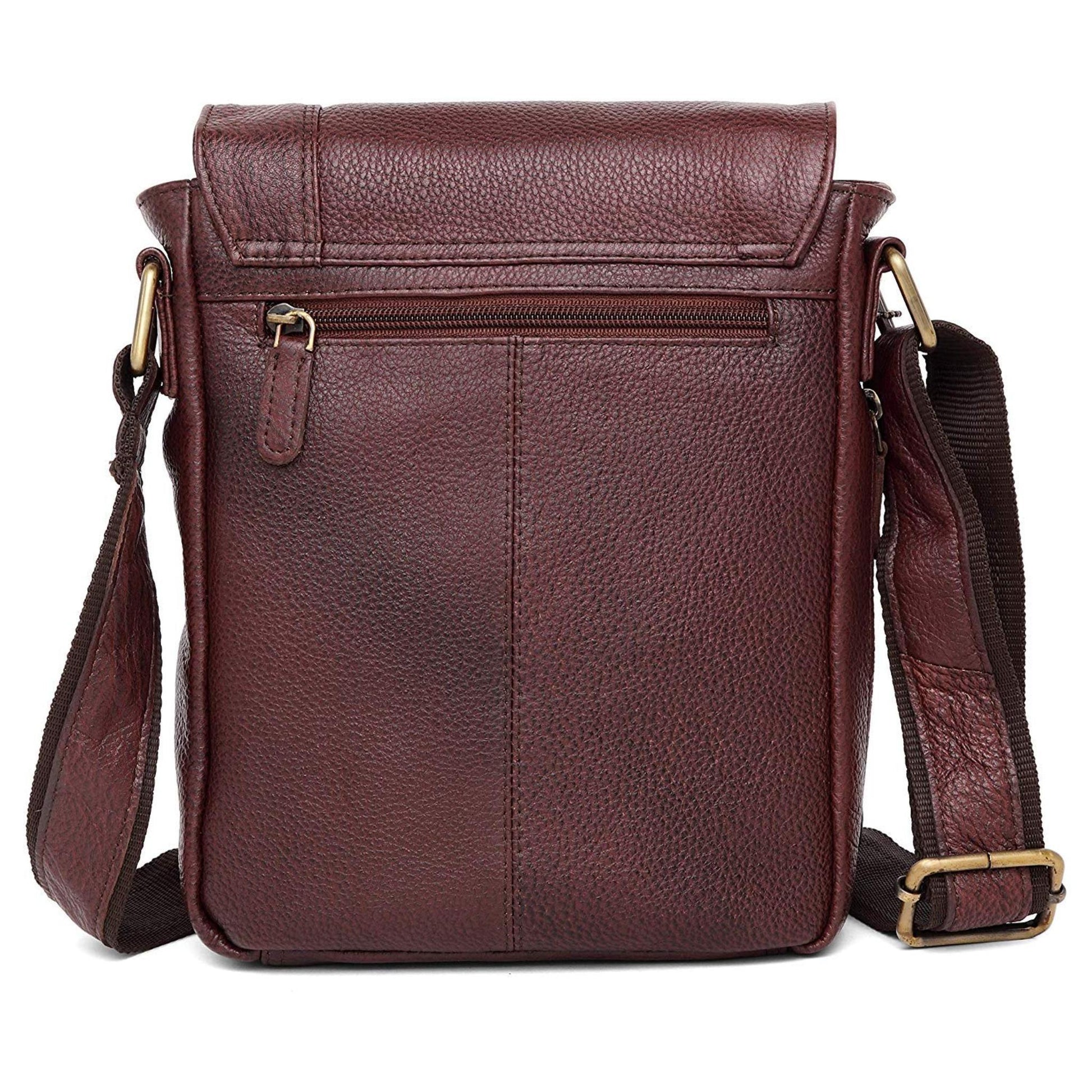 HEMSLEY Leather Sling Bag for Men - WILDHORN