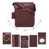 HEMSLEY Leather Sling Bag for Men - WILDHORN