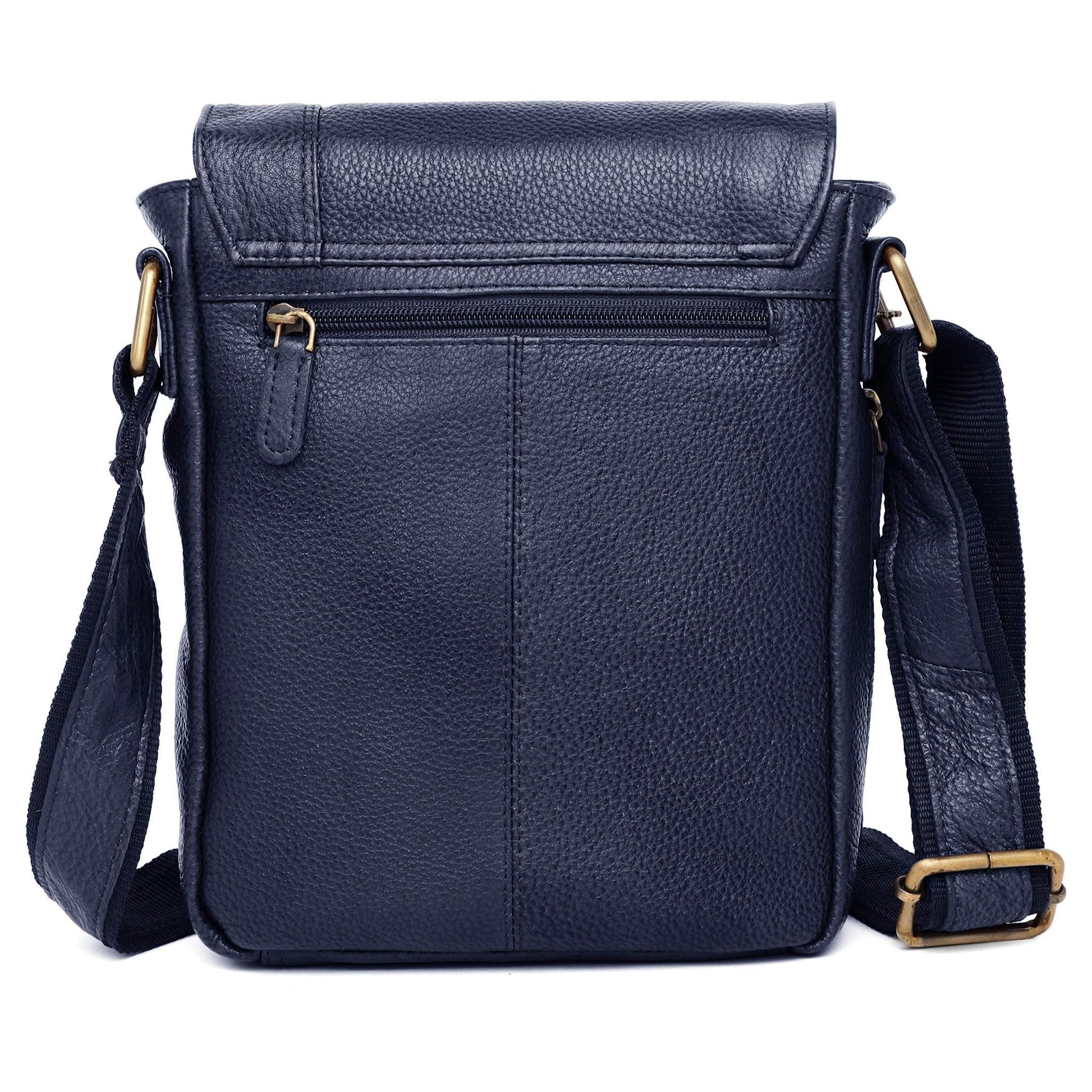 HEMSLEY Leather Sling Bag for Men - WILDHORN