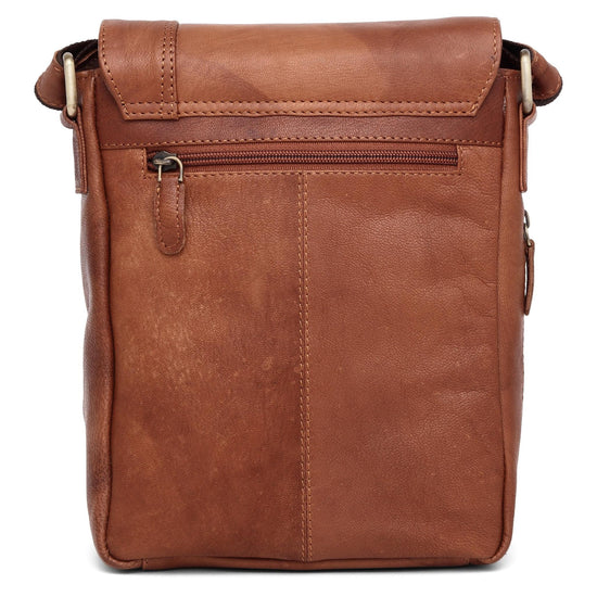 HEMSLEY Leather Sling Bag for Men - WILDHORN