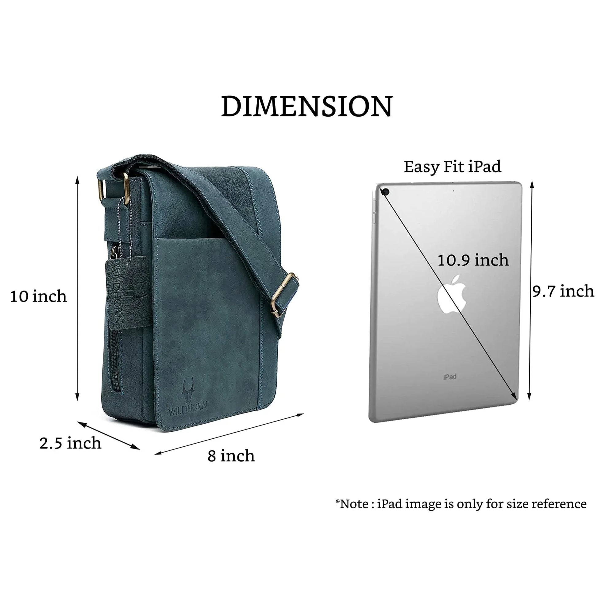 HEMSLEY Leather Sling Bag for Men - WILDHORN