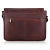 HEMSWORTH Leather Messenger Bag for Men - WILDHORN