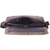 HEMSWORTH Leather Messenger Bag for Men - WILDHORN
