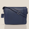 HEMSWORTH Leather Messenger Bag for Men - WILDHORN