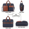 JUSTIN Leather Laptop Messenger Bag for Men - WILDHORN