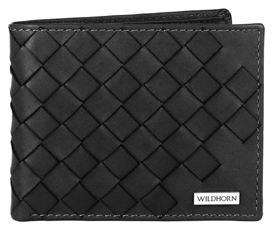 KIEV RFID Protected Leather Wallet for Men - WILDHORN