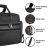 MANCHESTER Leather Laptop Messenger Bag for Men - WILDHORN