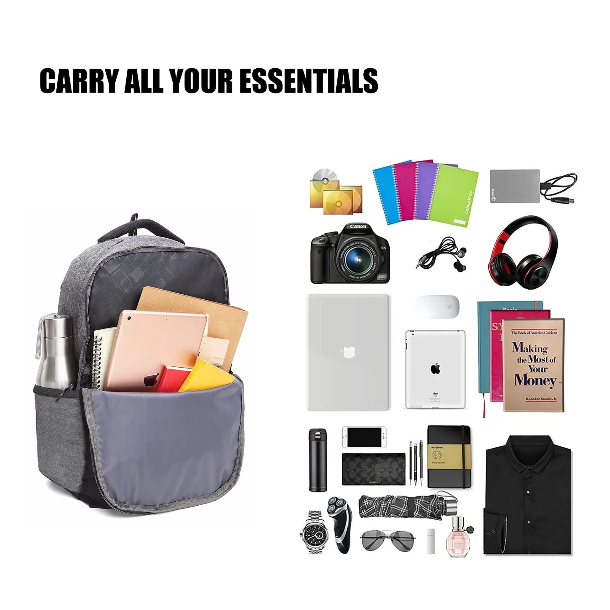 MUNICH Laptop Backpack for Men & Women - WILDHORN