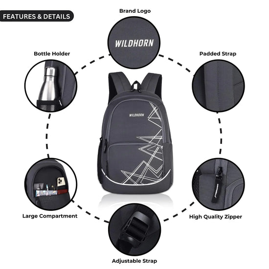NICOSIA Laptop Backpack for Men & Women - WILDHORN