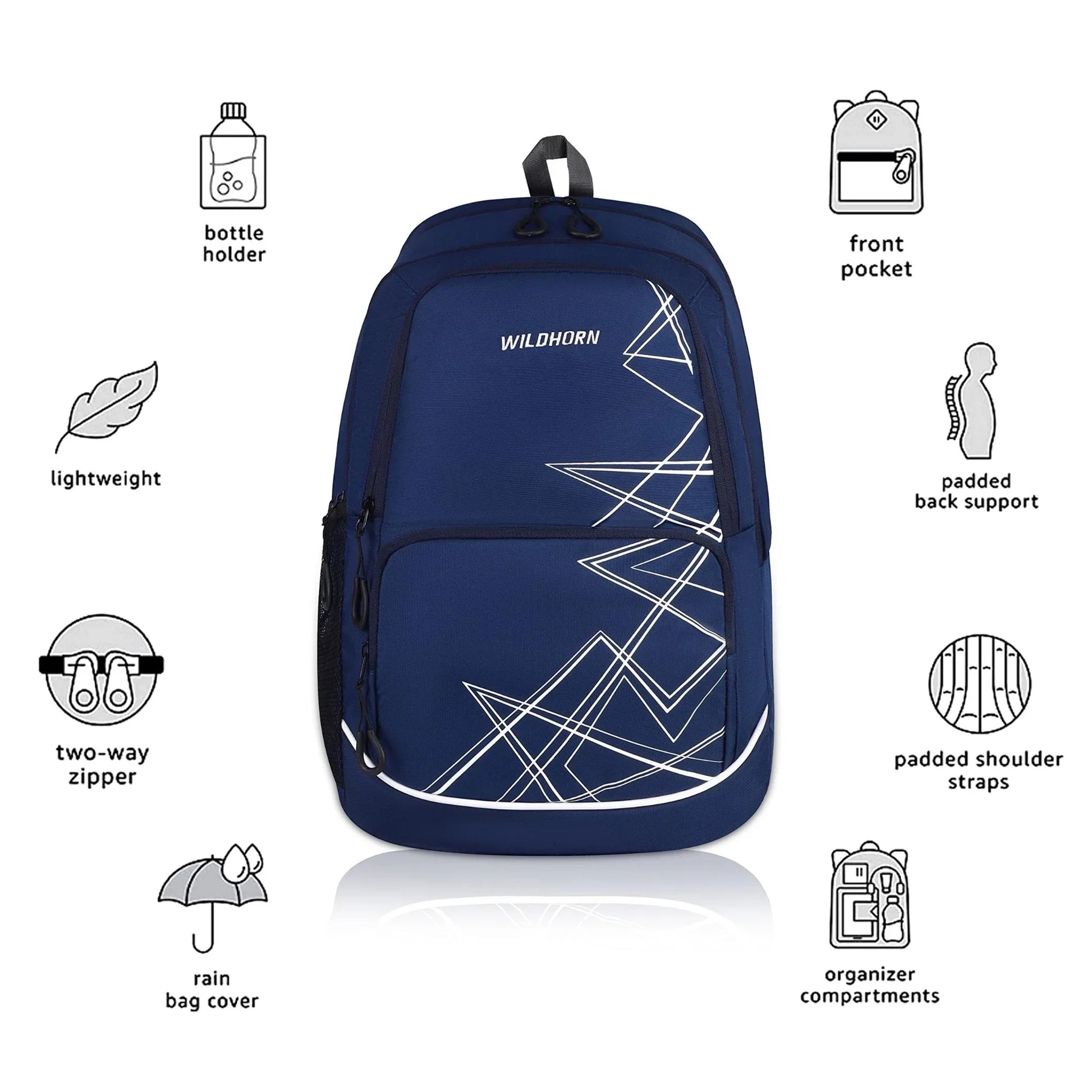 NICOSIA Laptop Backpack for Men & Women - WILDHORN
