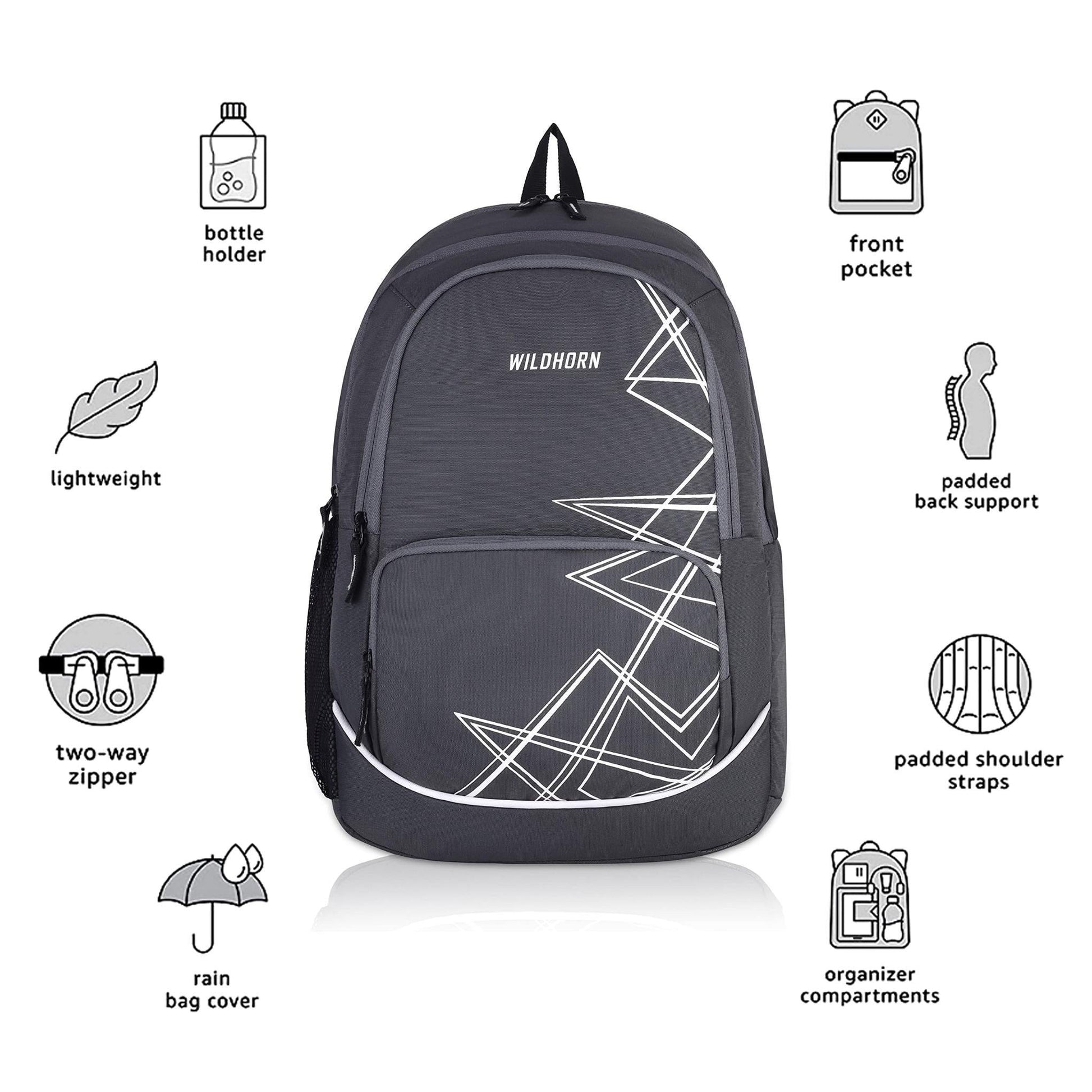 NICOSIA Laptop Backpack for Men & Women - WILDHORN